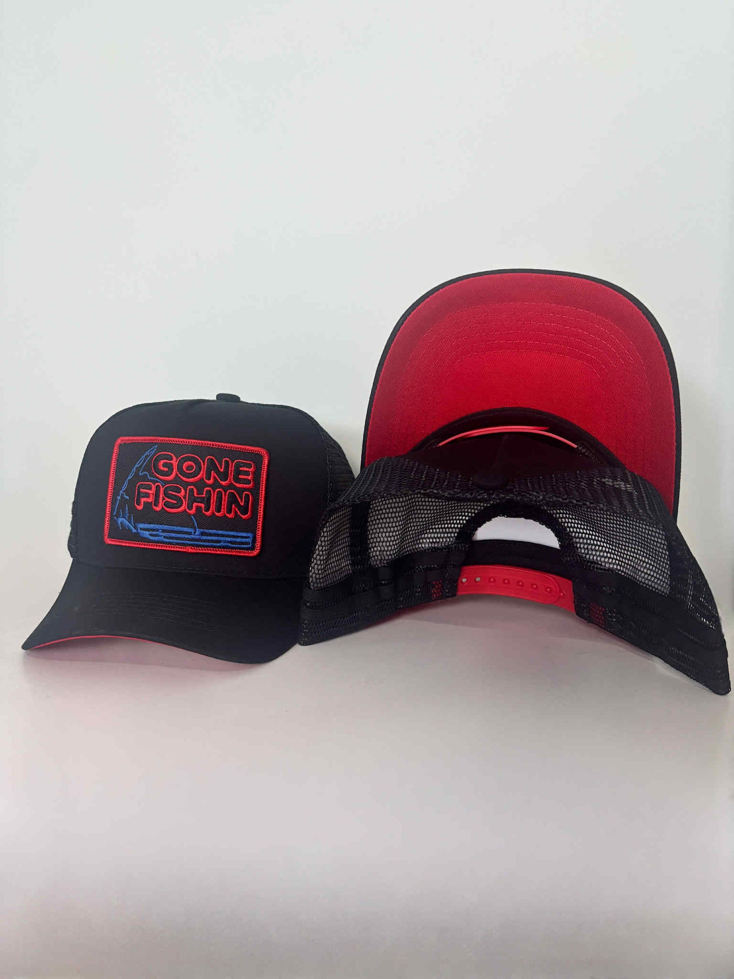 "Gone Fishin" Trucker Cap