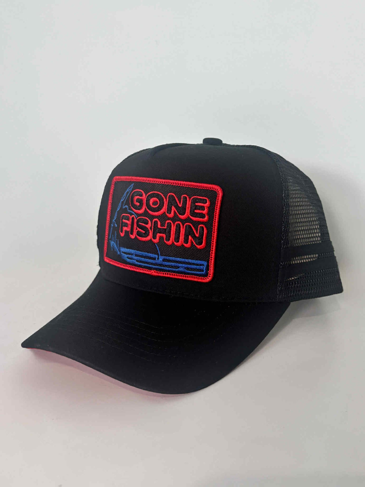 "Gone Fishin" Trucker Cap