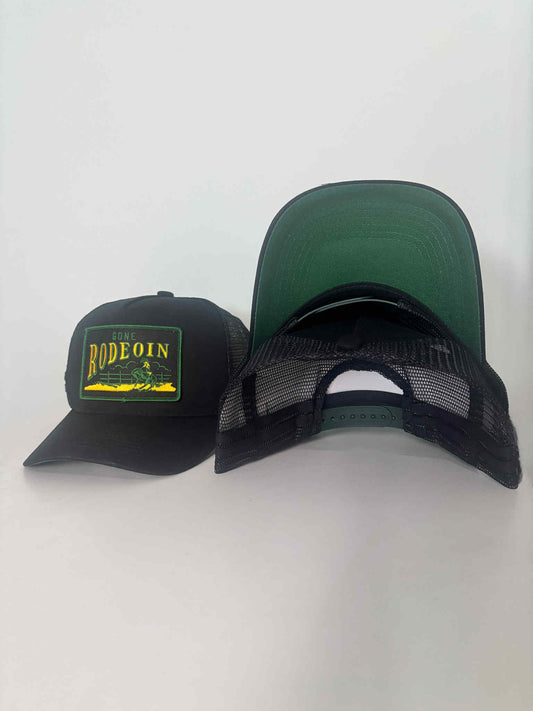 "Gone Rodeoin" Trucker Cap